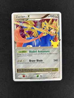 Zacian LV. X SWSH135 SWSH: Sword & Shield Promo Cards Holo - Image 1