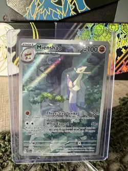 Pokemon Trading Cards Mienshao 200/182 SV04: Paradox Rift Holo - Image 1