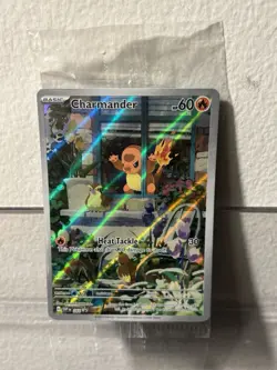 Pokemon TCG Obsidian Flames Charmander Sealed Promo Card 044 - Image 1