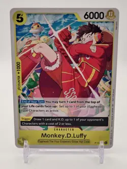 Monkey.D.Luffy P-106 Promo Card Set 2025 ENGLISH NM One Piece - Image 1