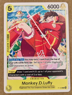 Monkey.D.Luffy P-106 Promo Card Set 2025 ENGLISH NM One Piece - Image 3