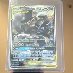 Pokemon Lucario & Melmetal GX TAG TEAM Promo Holo Card SM192 Basic English - Image 1
