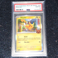 PSA 10 Pikachu 2023 Trick or Trade #062 Halloween Pokemon Card Free Shipping - Image 2