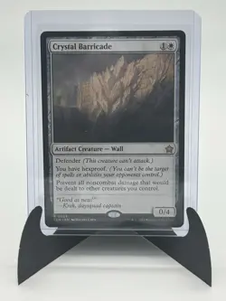 MTG Crystal Barricade Foundations Regular Card NM #7 Magic The Gathering - Image 1