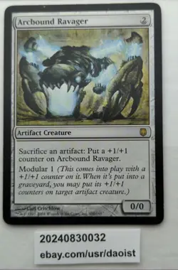 MTG Arcbound Ravager Darksteel Rare Magic The Gathering LP - Image 1