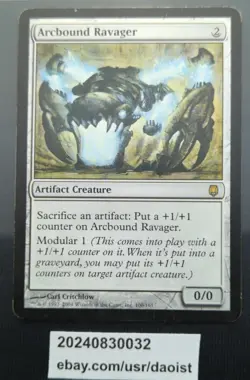 MTG Arcbound Ravager Darksteel Rare Magic The Gathering LP - Image 2