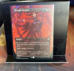 MTG Commander Masters- Deadly Rollick (Borderless) 695 Foil - Image 1