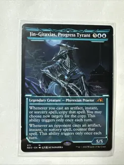 Jin-Gitaxias, Progress Tyrant (Showcase) Kamigawa: Neon Dynasty Regular - Image 2