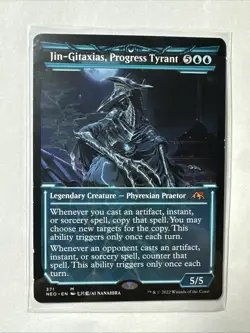Jin-Gitaxias, Progress Tyrant (Showcase) Kamigawa: Neon Dynasty Regular - Image 3