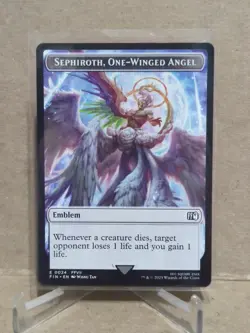 2025 Magic The Gathering Final Fantasy Tokens #24 Sephiroth, One-Winged Angel E - Image 1