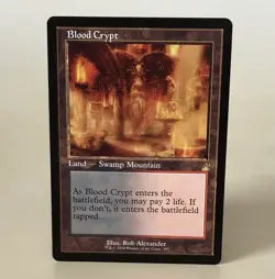 MTG Blood Crypt - Retro Frame - RVR NM - Image 1