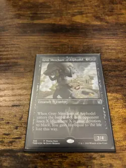 Gray Merchant of Asphodel Promo Pack: Theros Beyond Death Foil - Image 1