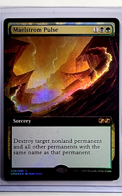 MTG Magic the Gathering UMA Ultimate Masters Box Topper Foil Maelstrom Pulse LP - Image 1