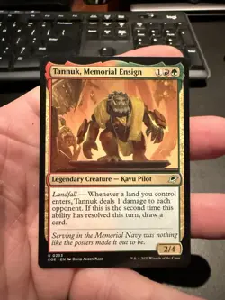 Tannuk, Memorial Ensign Edge of Eternities Regular 233 NM - Image 1