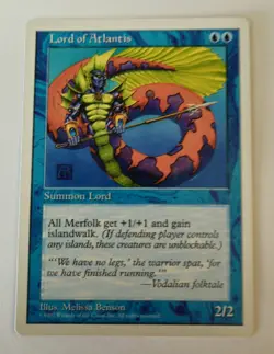 Lord of Atlantis MTG Core Set 5th Edition Regular - Image 1