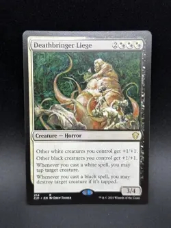 MTG Deathbringer Liege R Commander 2021 #214 - Image 1