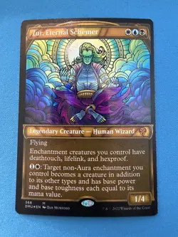 Zur, Eternal Schemer (Textured Foil) Dominaria United MTG 368 - Image 1