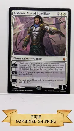Gideon, Ally of Zendikar Battle for Zendikar - Image 1