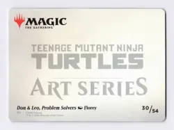 Don & Leo 30/54 MTG Art Series: Teenage Mutant Ninja Turtles (ASTMT) - Image 2