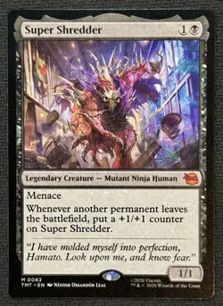 Magic the Gathering MTG - Turtles TMNT Super Shredder MYTHIC 0083 - Image 1