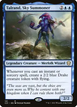 MTG Talrand, Sky Summoner ** Commander 2021 ** English - Image 1