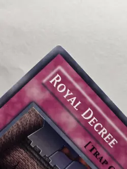 Yu-Gi-Oh! TCG Royal Decree DB2-EN106 Super Rare Unlimited Edition LP - Image 3