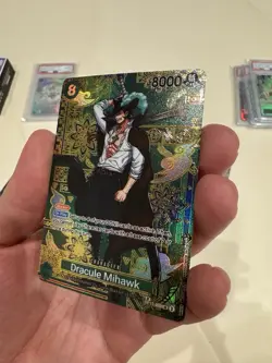 One Piece CCG Dracule Mihawk OP12-030 SR Foil Custom Card Proxy - Image 3
