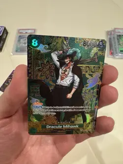 One Piece CCG Dracule Mihawk OP12-030 SR Foil Custom Card Proxy - Image 4
