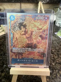 Portgas D. Ace (Alt Art) OP08-052 R Two Legends - ONE PIECE Card Game Japanese - Image 1