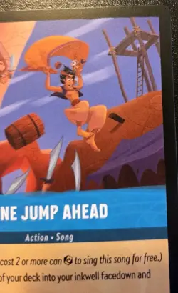 One Jump Ahead 164/204 Uncommon The First Chapter Disney Lorcana TCG - Image 3