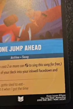 One Jump Ahead 164/204 Uncommon The First Chapter Disney Lorcana TCG - Image 5