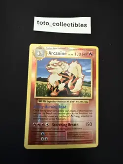 Arcanine Reverse Holo 18/108 Pokemon XY: Evolutions LP Pokemon Card - Image 1