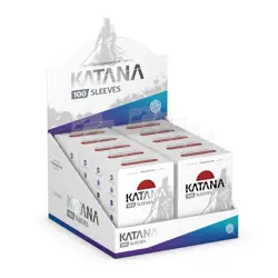 10 pks of 100 (1000) Ultimate Guard Katana Rising Sun Std Sized Card Sleeves - Image 1