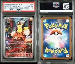 PSA 10 Detective Pikachu 098/SV-P Promo Full Art Japanese Pokemon Card 2023 -055 - Image 1