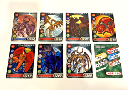 SET OF 8 BAKUGAN BATTLE BRAWLERS METAL GATE PLAYING CARDS 2006 SPIN MASTER SEGA - Image 1