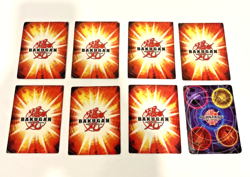 SET OF 8 BAKUGAN BATTLE BRAWLERS METAL GATE PLAYING CARDS 2006 SPIN MASTER SEGA - Image 2
