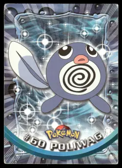 Pokemon Cards Poliwag #60 Topps Trading Cards Series 1 MP *1 - Image 1