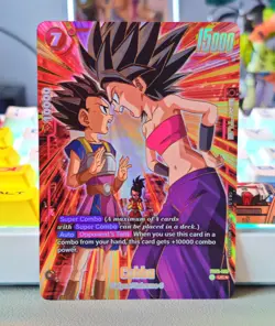 Cabba FB01-007 1st Anniversary Promo Alternate Art Dragon Ball Card Fusion World - Image 1