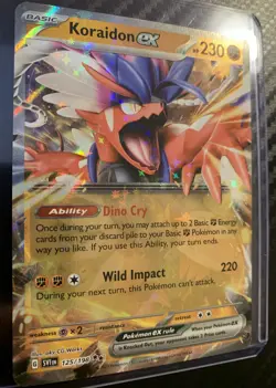 Pokemon (2) Card Lot Koraidon Ex - English & Koriadon ex Japanese RR - Image 3
