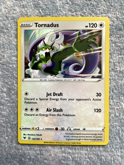 Pokemon Card - Tornadus - Holo (142/185 - Vivid Voltage) - Image 1