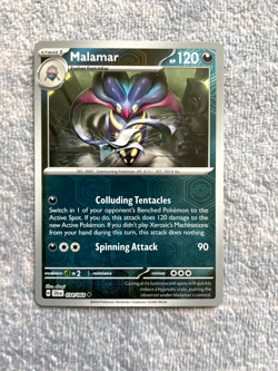 Pokemon Card - Malamar - Reverse Holo (34/64 - Shrouded Fable) - Image 1