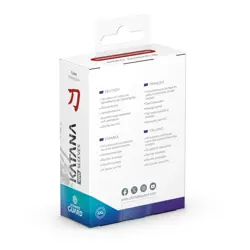 1 pack of 100 Ultimate Guard Katana Rising Sun Standard Sized Card Sleeves - Image 3