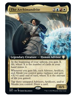 x4 The Archimandrite (Extended Art) Commander: The Brothers' War MTG - Image 1