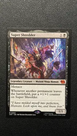 2026 MTG TMNT - Super Shredder Mythic 0083 TMT NON-FOIL - Image 1