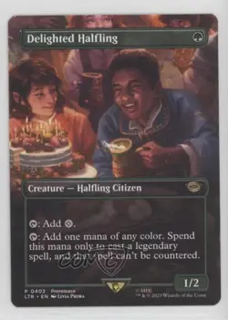 Borderless Scene - Delighted Halfling (Bilbo's Birthday Party Scene) #0402 - Image 1