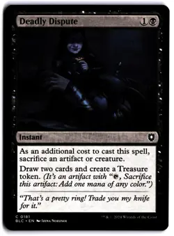 Deadly Dispute NM BLC Commander: Bloomburrow MTG - Image 1