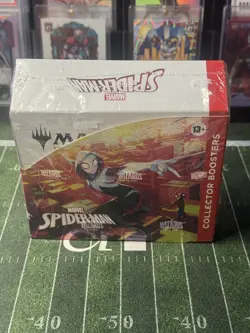 Magic The Gathering Marvel’s Spider-Man Collector Box 12 Packs - SEALED - Image 1