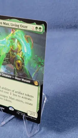 MTG TMNT - Mutagen Man, Living Ooze (Extended Art) NM B - Image 2