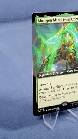 MTG TMNT - Mutagen Man, Living Ooze (Extended Art) NM B - Image 3