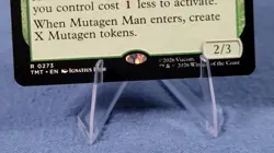 MTG TMNT - Mutagen Man, Living Ooze (Extended Art) NM B - Image 5